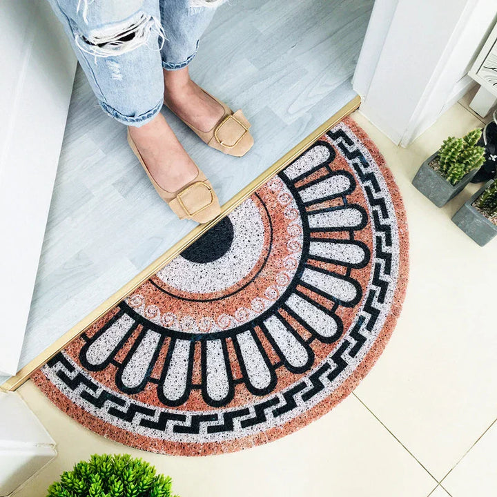 FloraMat - Elegant Half-Round Doormat for Your Home Bowlift