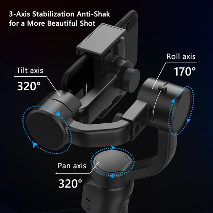 BowLift | Smart Capture Axis Gimbal Handheld Stabilizer