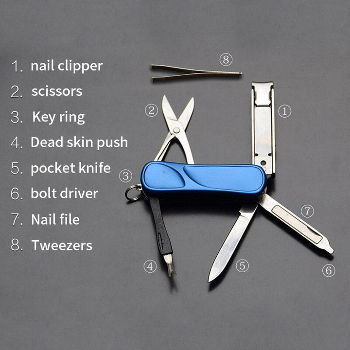 BowLift | 10in1 Stainless Steel EDC Keychain Tool