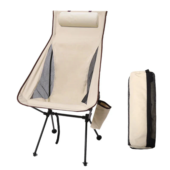 BowLift | CampEase Folding Chair Outdoor | Strong and lightweight for camping, beach, and garden