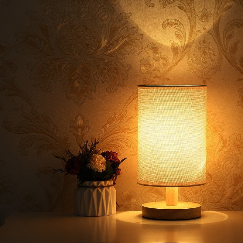 BowLift | NordicLume – Solid Wood LED Desk Lamp for a Sleek Scandinavian Look