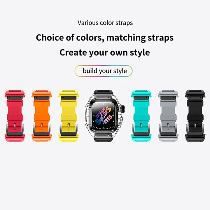 BowLift | Transparent Smart Watch Strap Mod Kit Case