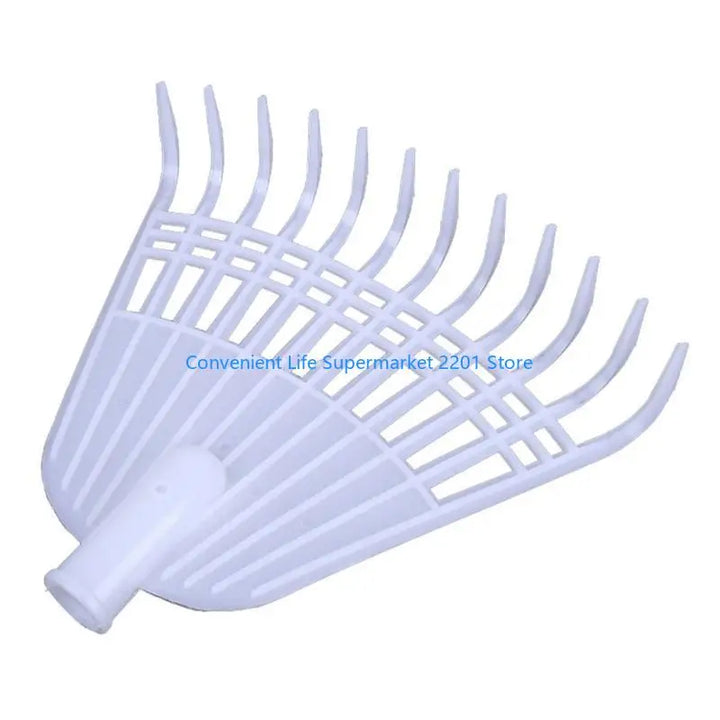 BowLift | Rakeon Leaf Rake with 12 Tines | Plastic | 38 × 32 cm | Without Handle | Lightweight & Versatile