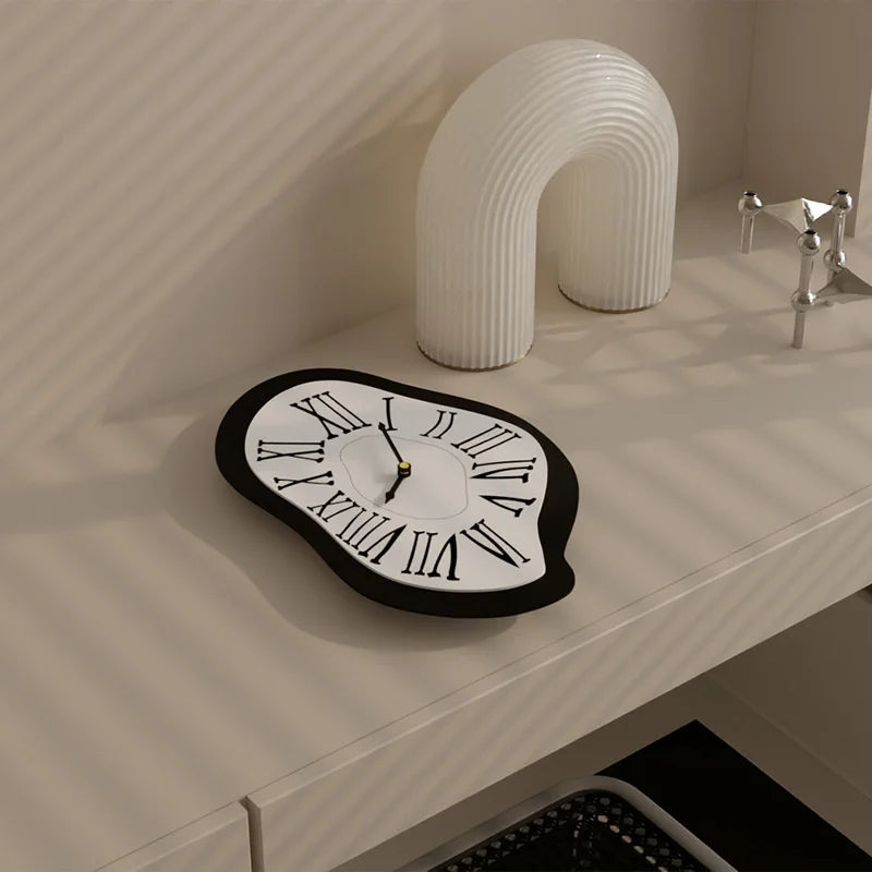 BowLift | Surreal melting nordic wall clock