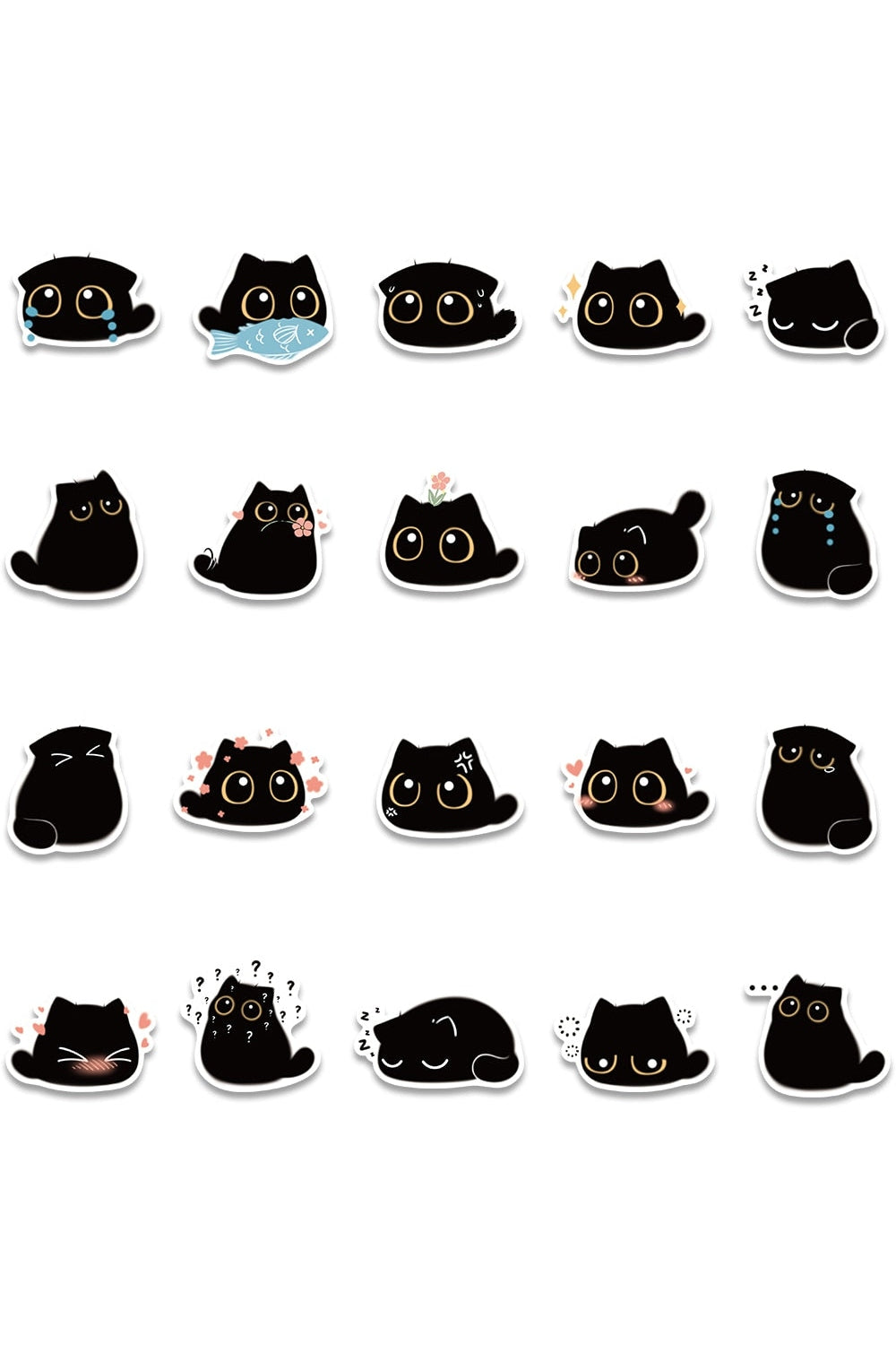 Cat Laptop Sticker Set | Bowlift