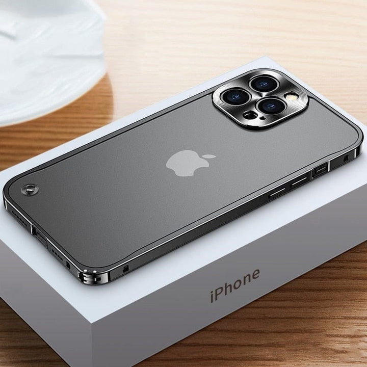 iPhone Aluminum Case | CNC-milled Metal Frame for Protection | Multiple Colors Bowlift