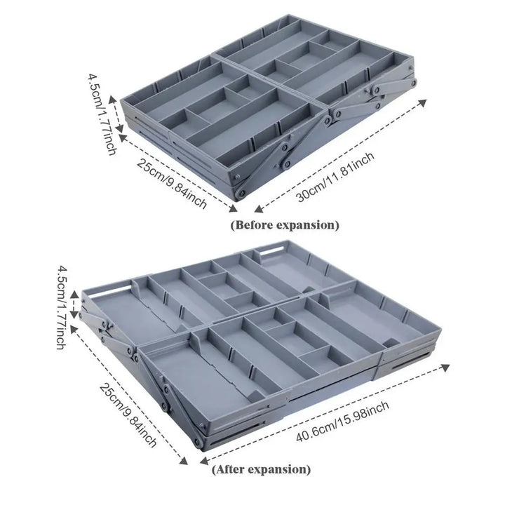 BowLift | Multi Level Collapsible Organizer Drawer