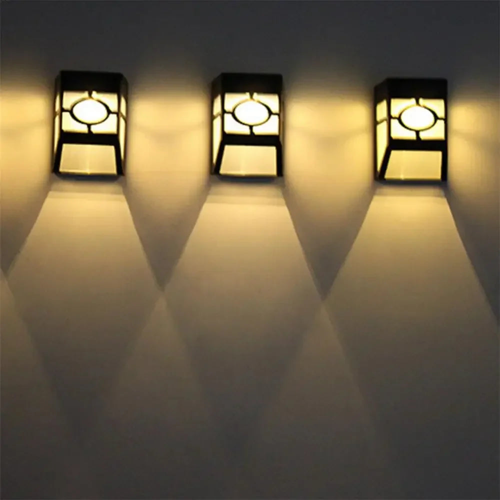 BowLift | Solar Wall Light with LED – Modern Outdoor Lighting for Garden & Terrace, Wall Lamps
