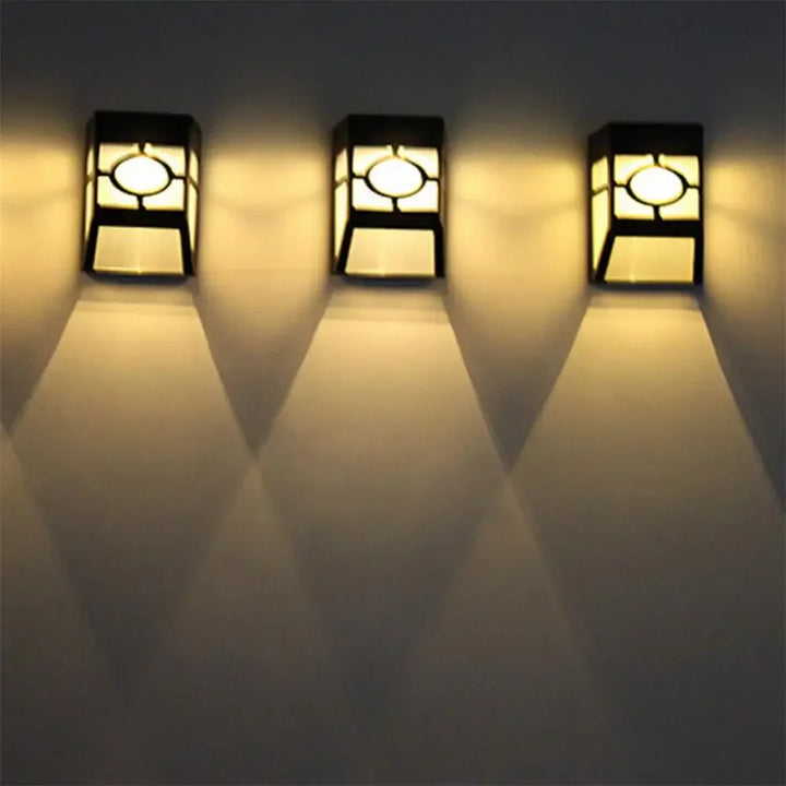 BowLift | Solar Wall Light with LED – Modern Outdoor Lighting for Garden & Terrace, Wall Lamps
