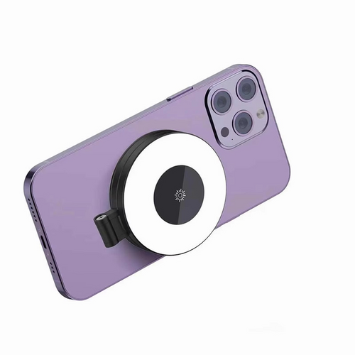 BowLift | Mini Magnetic Selfie Ring Light - Pocket Clip-On LED Light