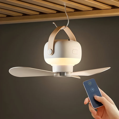 BreezeNova - PortaBowlifte ceiling fan light with remote control | Bowlift