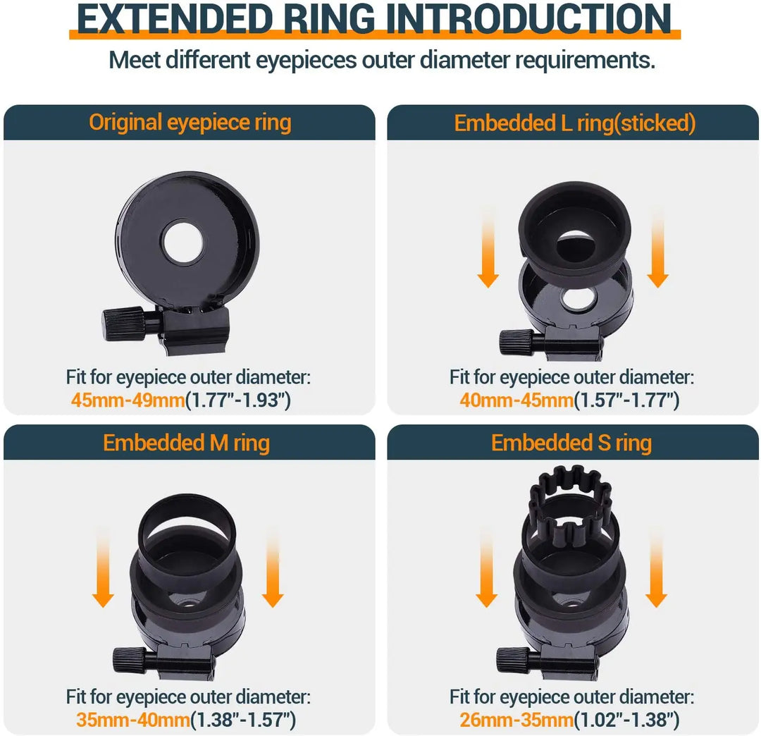 BowLift | Adjustable Mobile SnapScope Connector Clip
