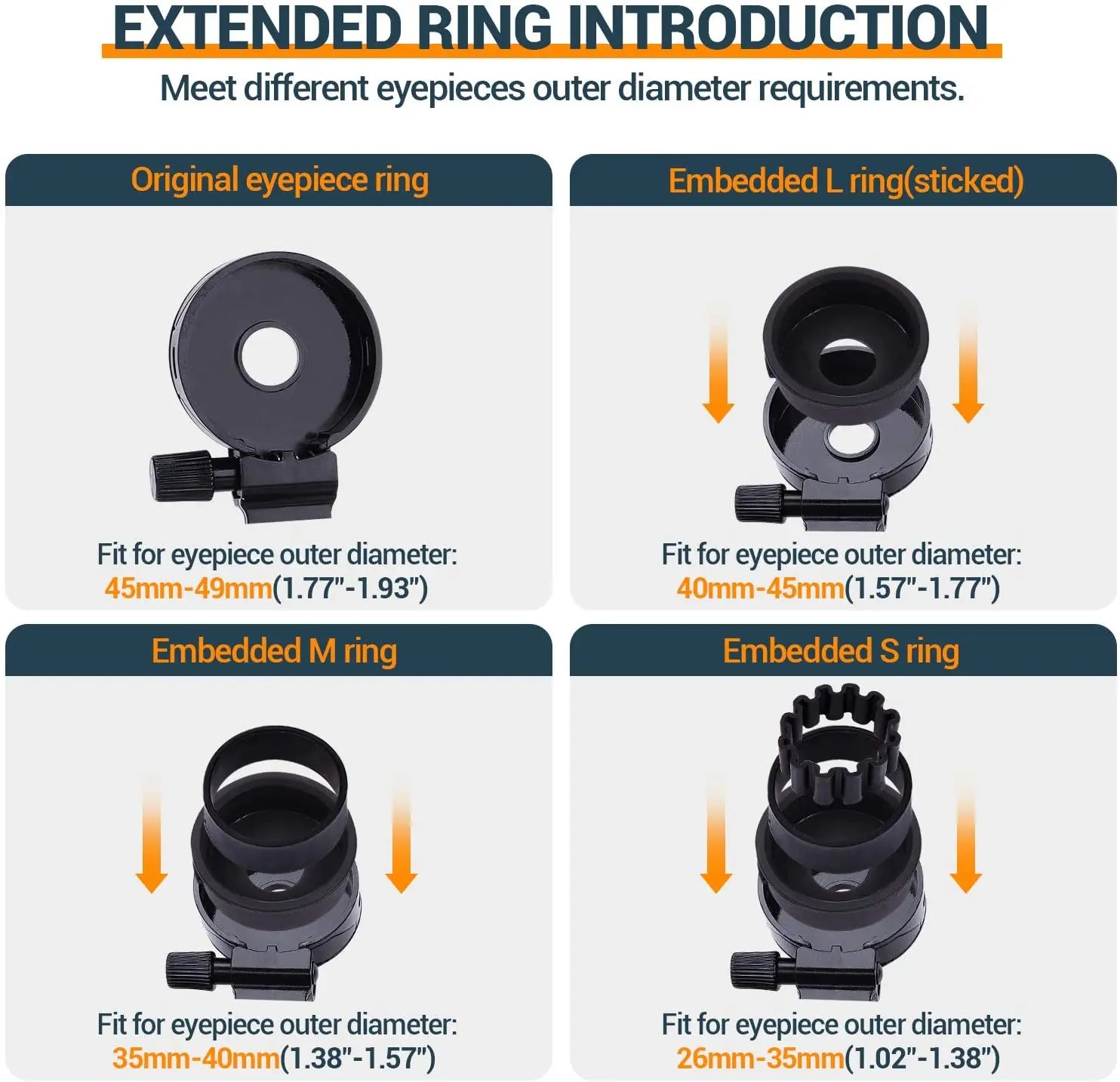 BowLift | Adjustable Mobile SnapScope Connector Clip