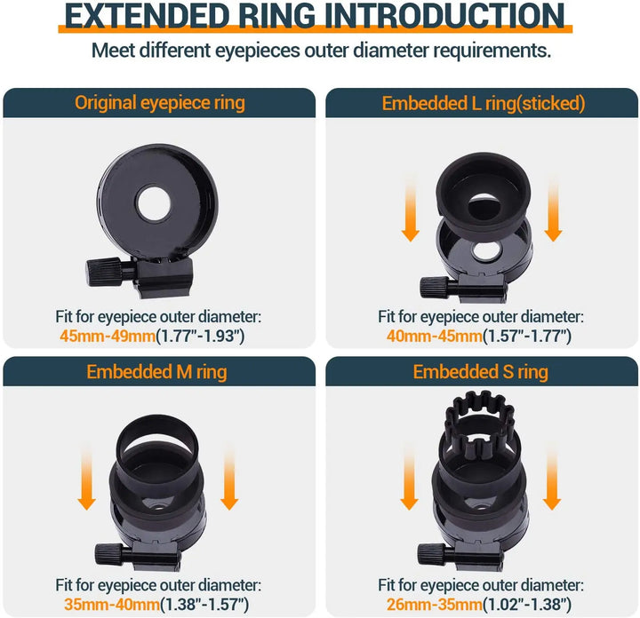 BowLift | Adjustable Mobile SnapScope Connector Clip