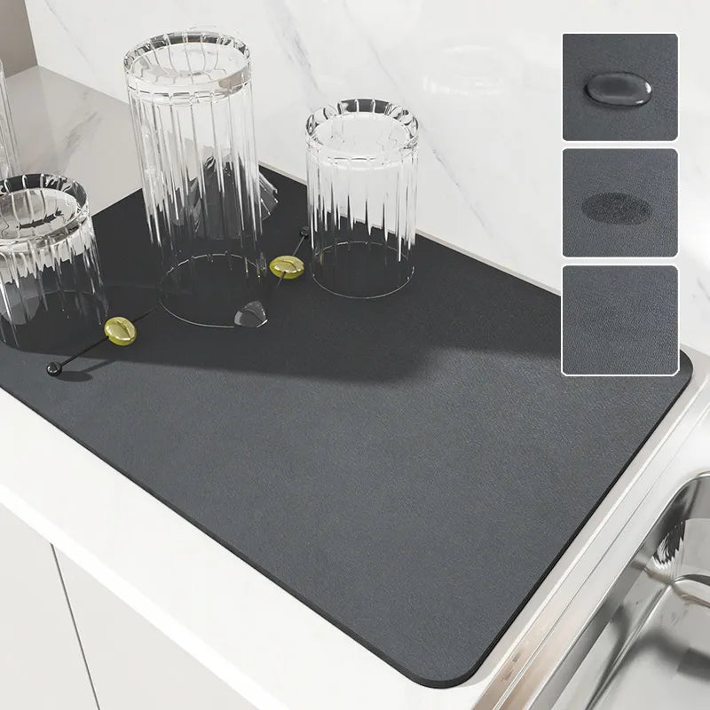 BowLift | Kitchen Countertop Water Absorbent Mat