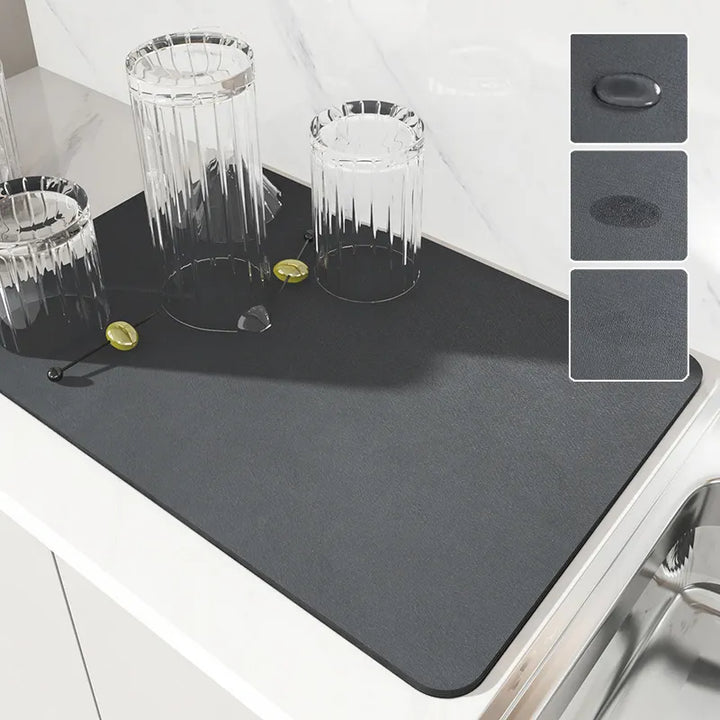 BowLift | Kitchen Countertop Water Absorbent Mat