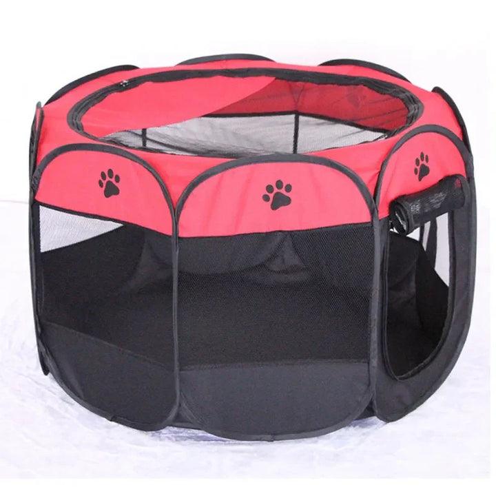 BowLift | Pawvia Foldable Cat Tent | Portable Outdoor Enclosure for Cats & Small Dogs | Breathable & Washable | 72×72×45 cm