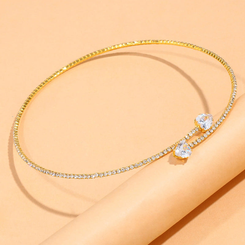 Radiant Choker Necklace with Beautiful Stones | Unique Accessory! Bowlift