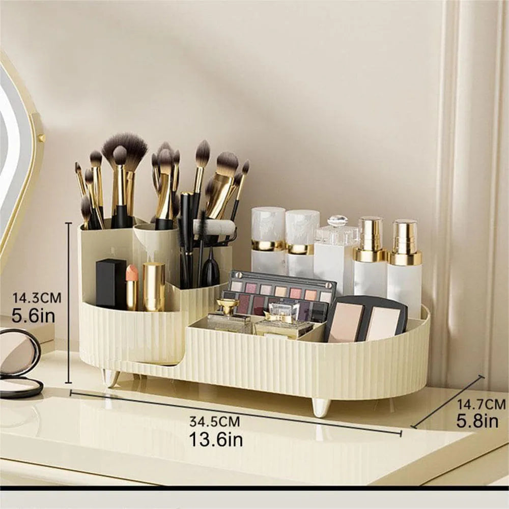 BowLift | Eleganza – Luxury Beauty Organizer with Slim Rotating Design