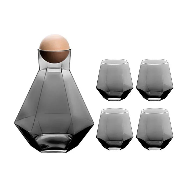 Diamond Drinkware 5-Piece Set Bowlift