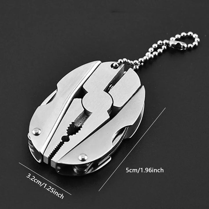 Stainless Edge EDC Multi-Tool Emergency Keychain | Bowlift