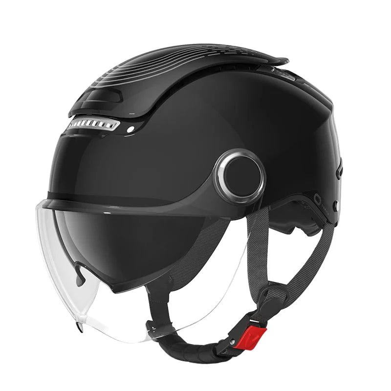 BowLift | Open Face Motorcycle Helmet with Dual Lenses & Breathable Summer Design – RiderMax
