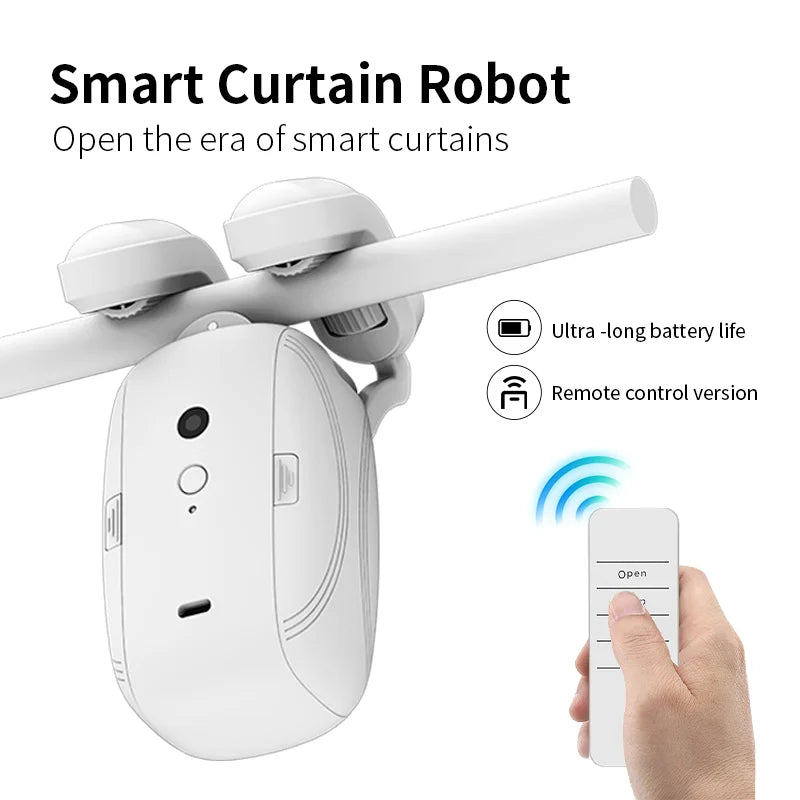 GlideEase — Comfortable curtain control that instantly relaxes your life | Bowlift