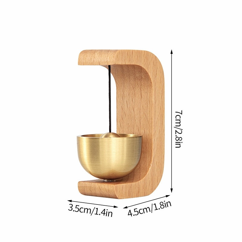 Forest Song Creative Wooden Door Bell | Bowlift