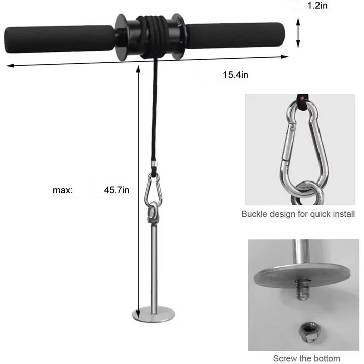 BowLift | Portable Wrist and Forearm Strength Trainer with Soft Grip Handle