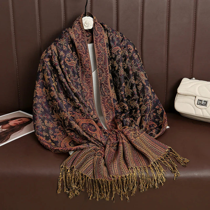 BowLift | Élégancea | Women's Scarf | Cashmere Feel | 70 × 190 cm | Luxury Print & Warm