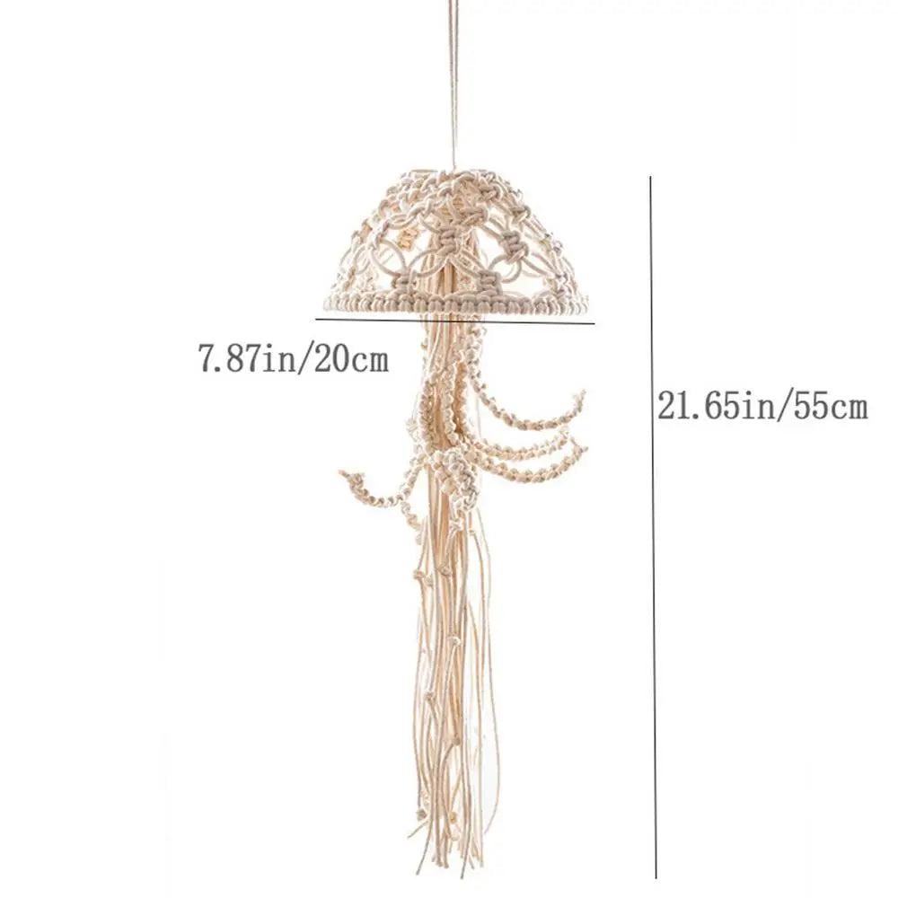 BowLift | Artistic Jellyfish Dream Catcher Handmade Lamp