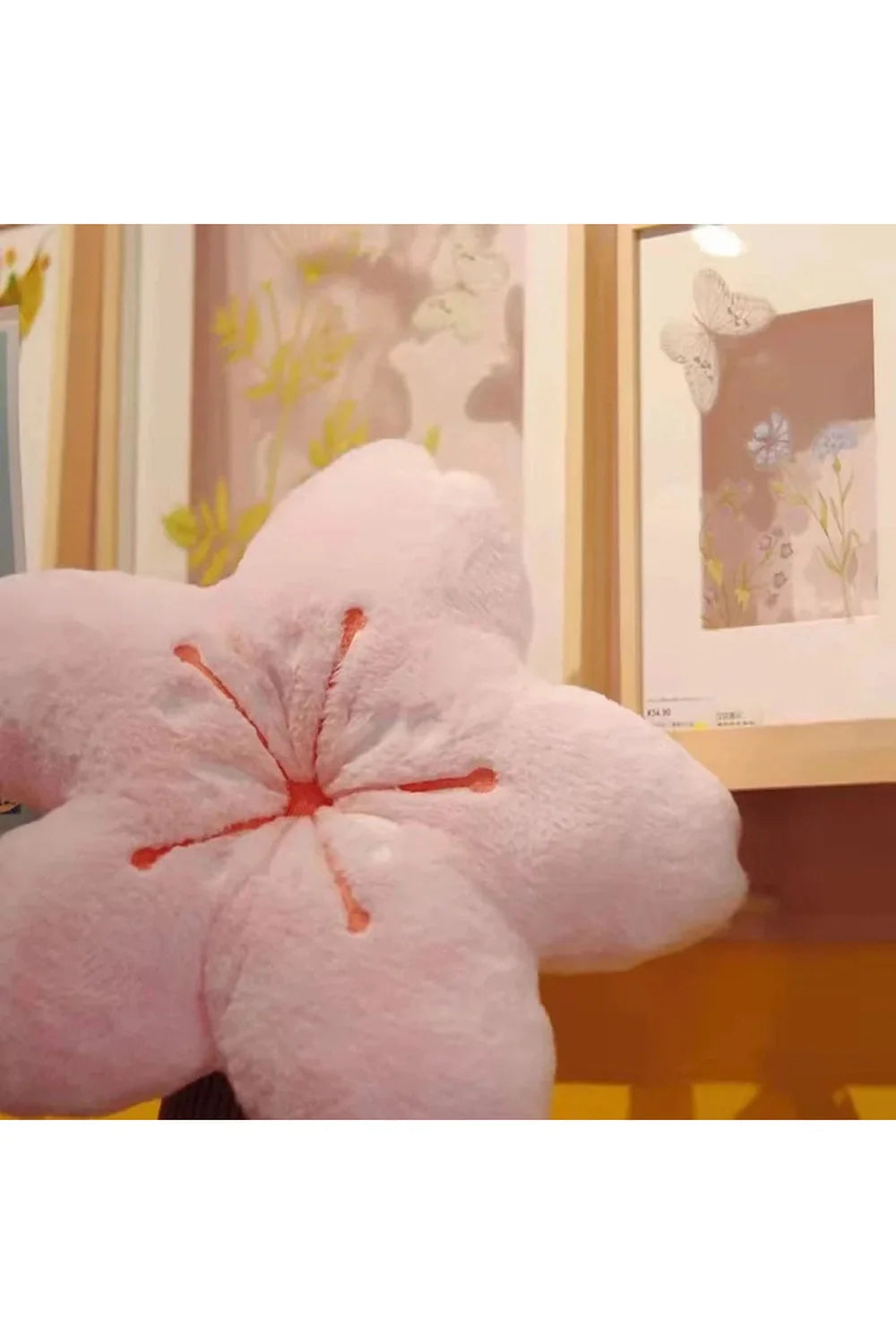 Petal Plush Cushion | Bowlift