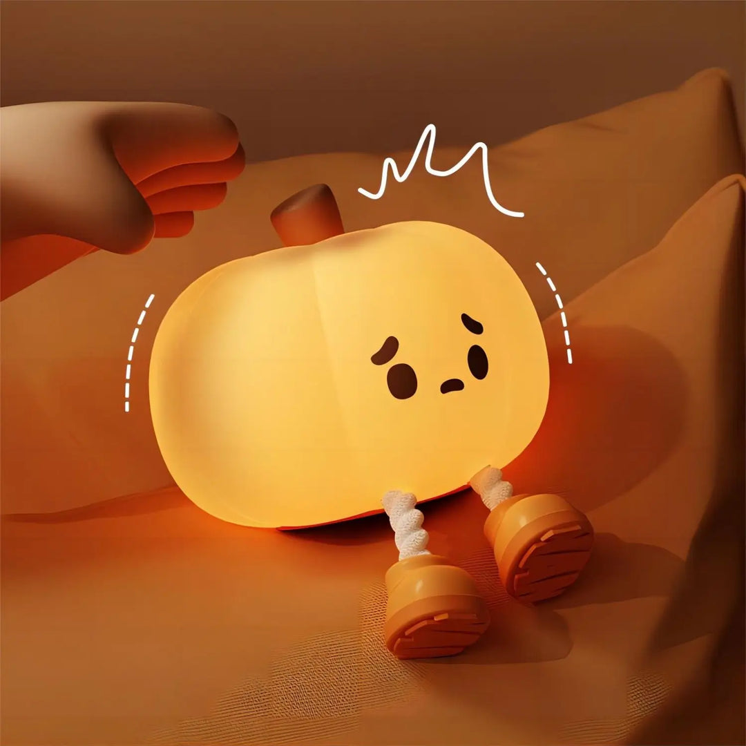 GlowPumpkin Light - Atmospheric Night Light with Warm Glow Bowlift