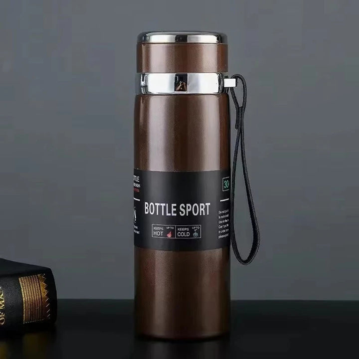 Stainless steel vacuum insulated thermos bottle 1000 ml | Bowlift