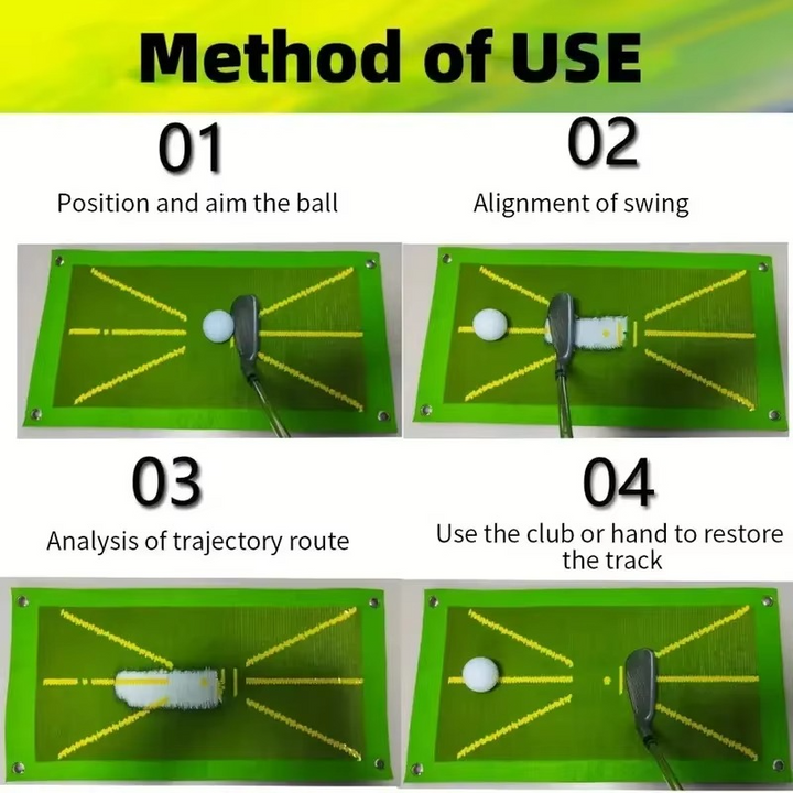 BowLift | Ultimate Golf Training Mat for Indoor and Outdoor Use