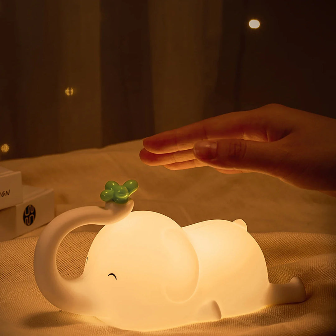 BowLift | LumiDum LED Night Light | Soft Silicone | 3 Brightness Levels | Portable & Rechargeable | 17.7 × 9.1 cm
