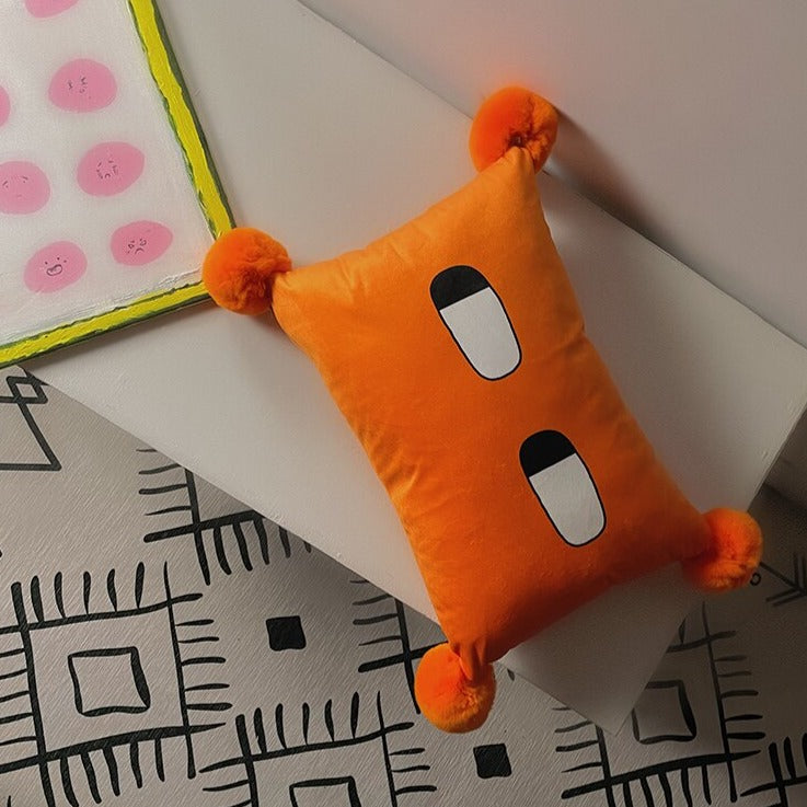 Curious Face Cushion | Bowlift