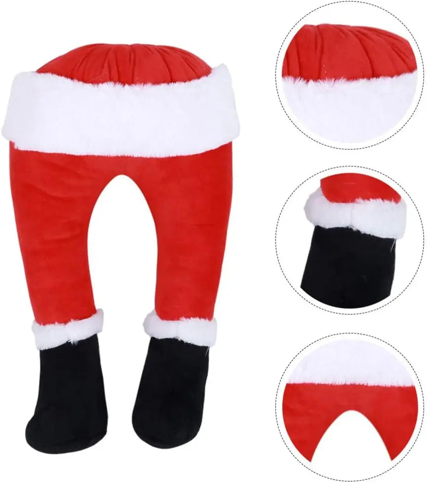 BowLift | Christmas Decoration | JollyLegs Festive Hanging Ornament | Durable Fabric | Easy Setup