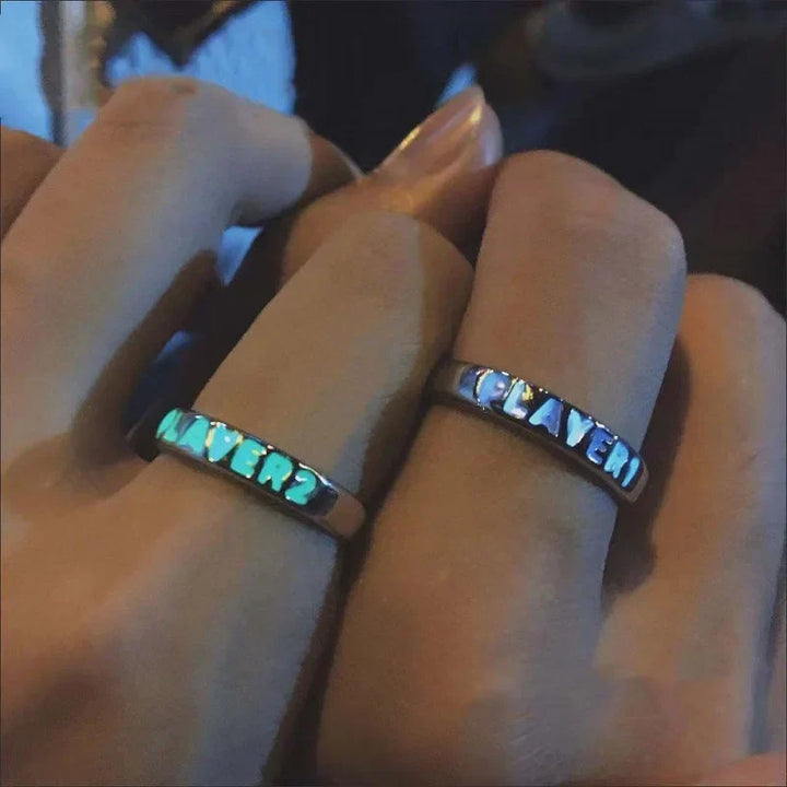BowLift | Eternal Love Luminous Heart Couple Gift Ring