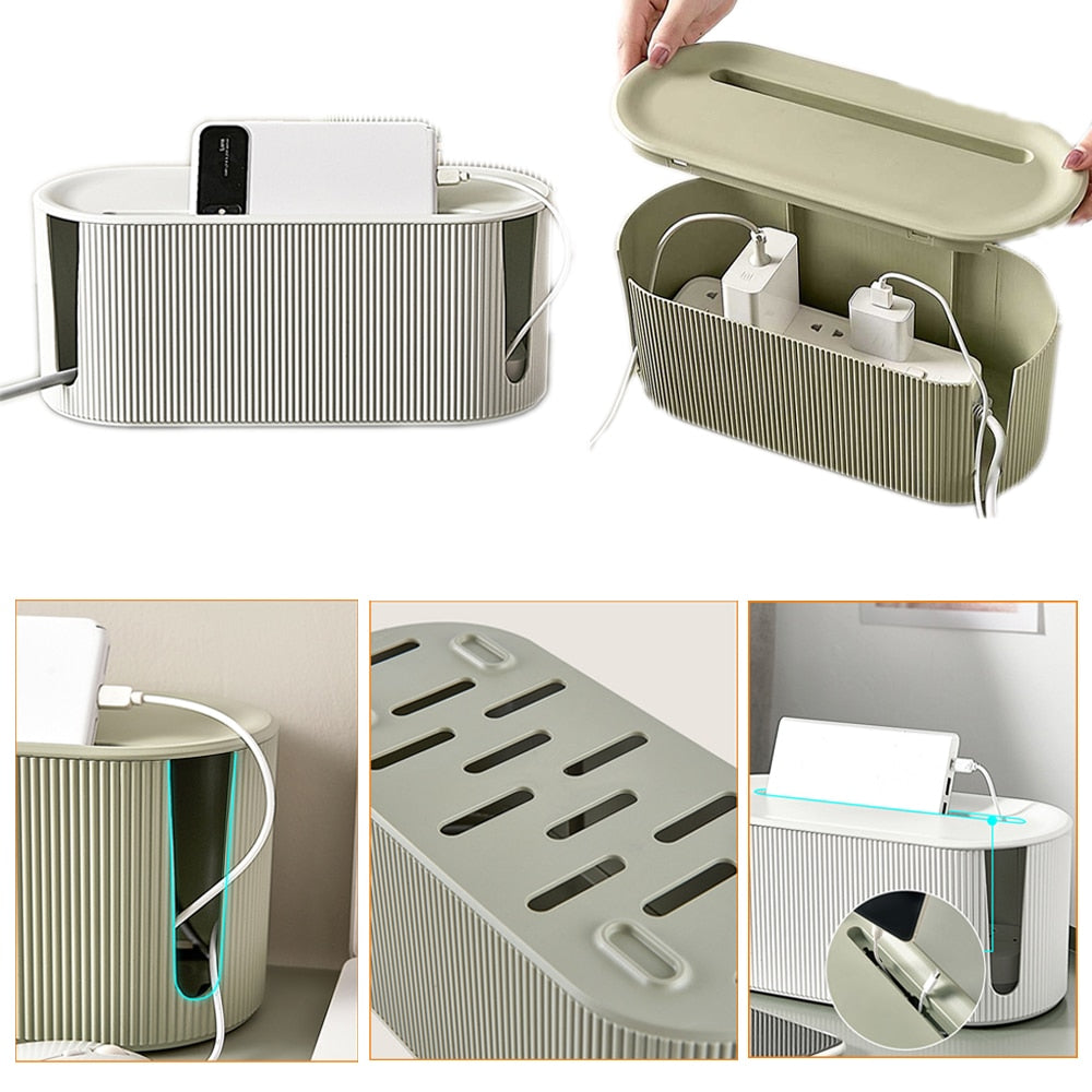 StorageMaster Box - Stylish Organizer for Cables and Adapters Bowlift