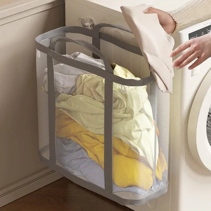 AirNylon collapsible laundry basket | Bowlift