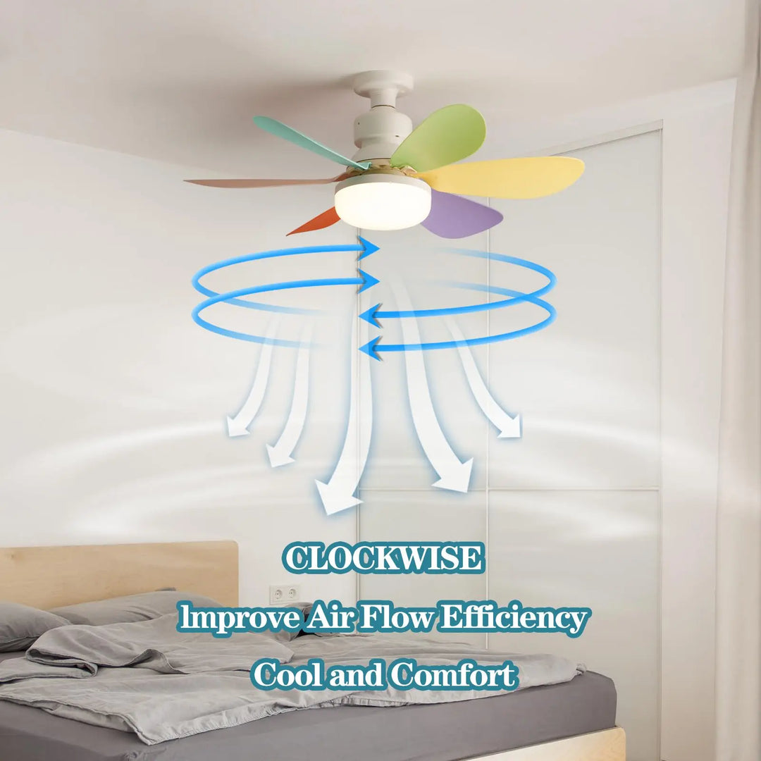 BowLift | Socket Ceiling Fan with Light