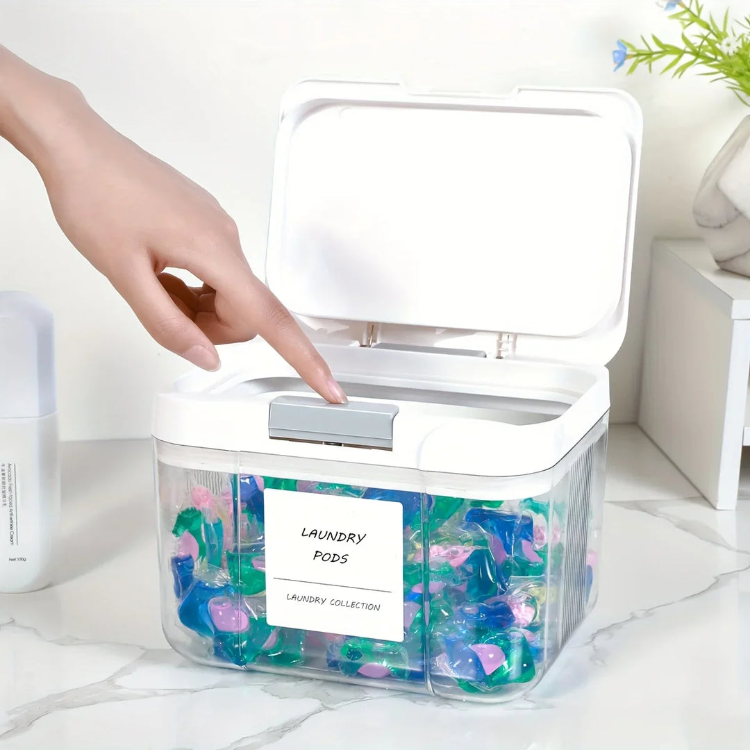 Detergent Pods Storage Box with Lid | Bowlift