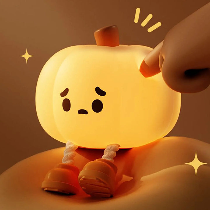 BowLift | Sad Pumpkin Touch Sensor Lamp Decor