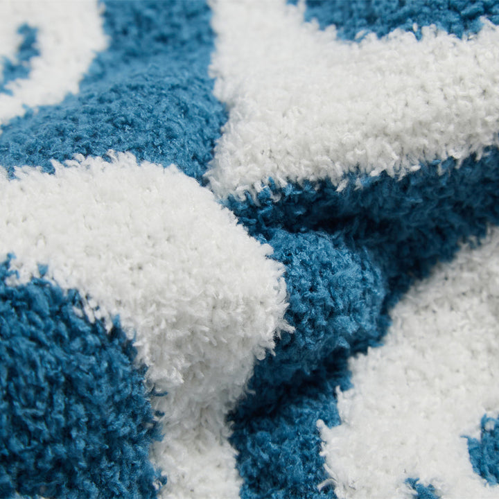 Smiley Checkered Blanket | Bowlift