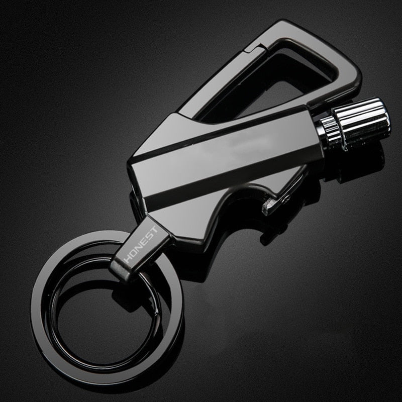 Outdoor Windproof Lighter Match Keychain | Bowlift