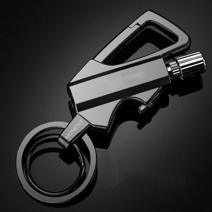 Outdoor Windproof Lighter Match Keychain | Bowlift