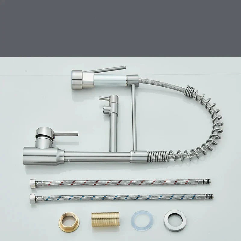BowLift | NickelPivot - 360° Rotating Kitchen Tap