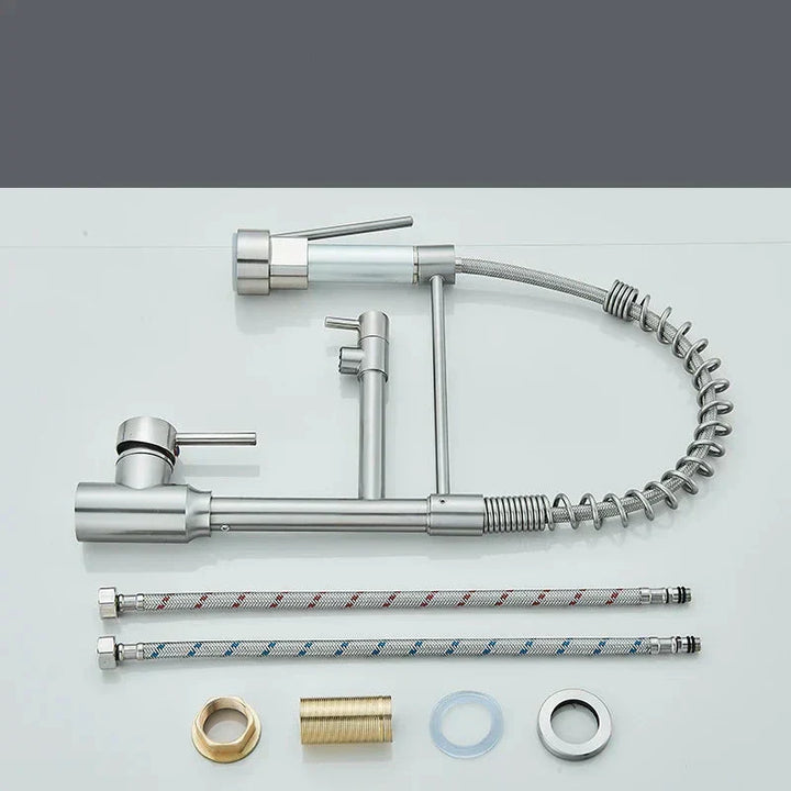 BowLift | NickelPivot - 360° Rotating Kitchen Tap