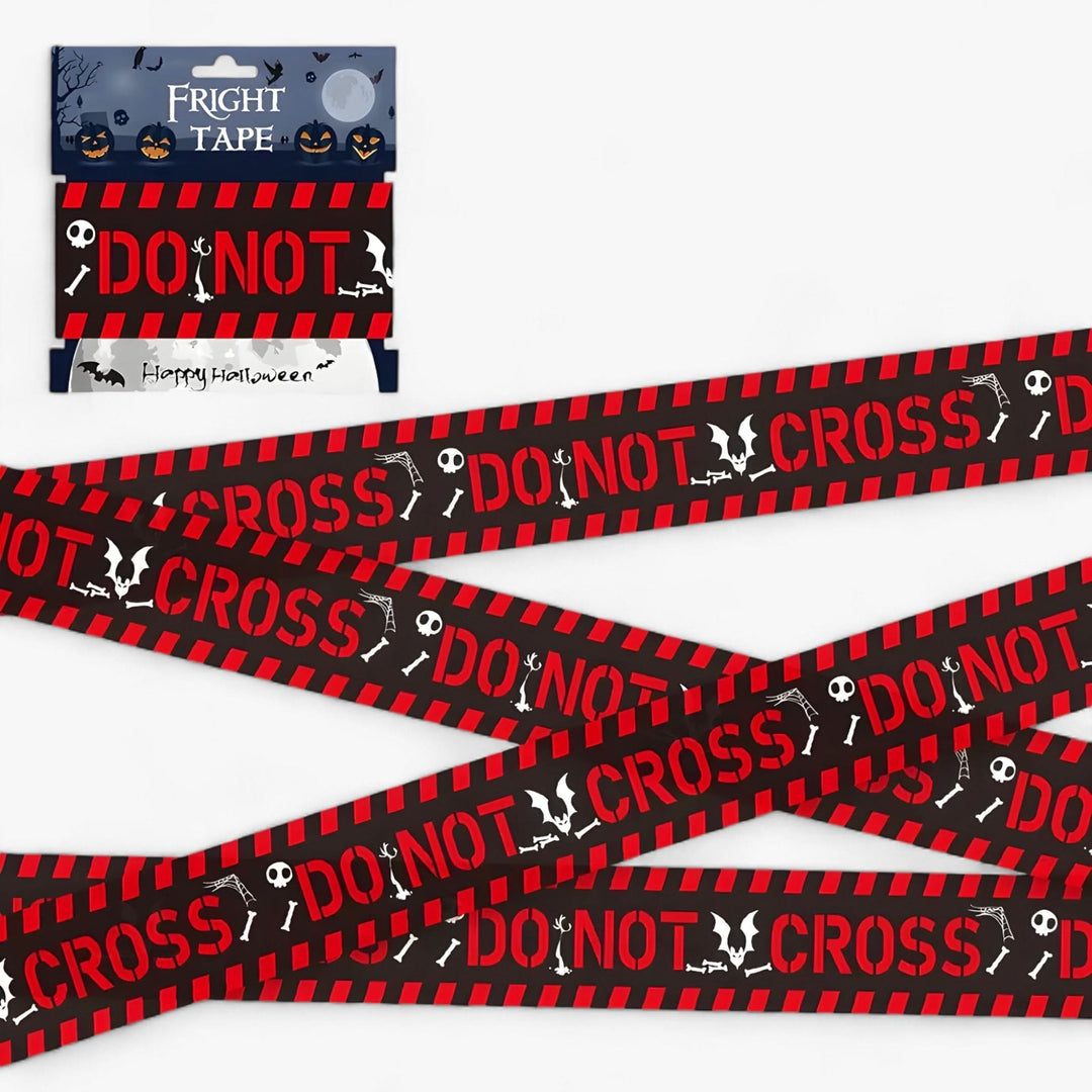 BowLift | Bandeau Warning Skull Halloween - Spooky Party Decoration